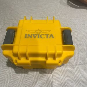 Invicta 1-Slot Dive Impact Watch Case, Yellow